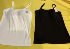 新品‼️✳️UNIQLO ユニクロ　エアリズムブラキャミソール ‼️L サイズ✳️2枚