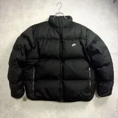 風車デカロゴ2008年製NIKE ナイロンジャケット ブラック NIKE(ナイキ) / 風車ロゴ/ナイロンジャケット/L/ナイロン/ブラック