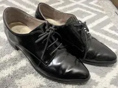 Oriental Traffic エナメルレースアップシューズ　黒