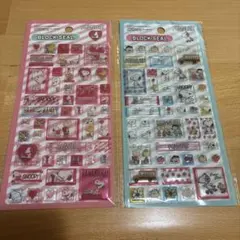 スヌーピー ブロックシール 2種セット PEANUTS