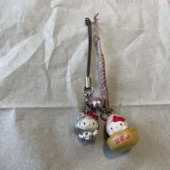 ハローキティ 100株券ストラップ2個 - メルカリ