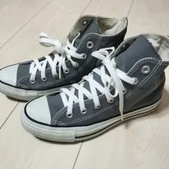 まいびき様専用Converseチャコールグレー ハイカット スニーカー