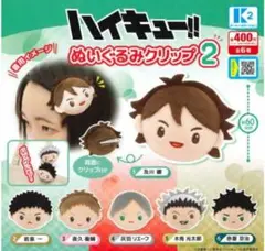 ハイキュー!! ぬいぐるみクリップ２ 全６種コンプリートセット 新品 ガチャ