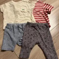 UNIQLO 上下服4点セット　80cm