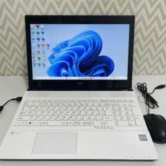 T383 NECノートパソコンSSD高速WEBカメラWindows11オフィス付
