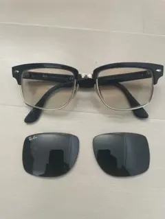 Ray-Ban スクエア型サングラス 度入り