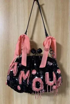 ジャマンピュエッシュ スパンコールバッグ 新品未使用品‼️ - メルカリ