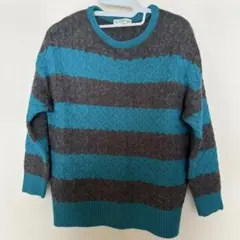 BEAMS HEART ニット　ボーダーニット