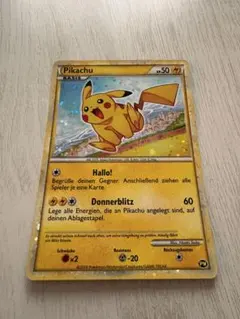 ポケモンカード ピカチュウワールド ドイツ語 プロモ キラ 2010 ポケモンカード ピカチュウワールド ドイツ語 プロモ キラ 2010 - メルカリ