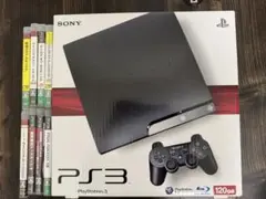 【動作確認.初期化済】☆美品プレイステーション3CECH-2000A+ソフト8本