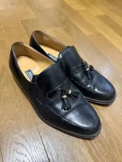 BALLYバリー 黒 レザー タッセルローファー 6