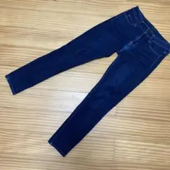 ユニクロ スキニーデニム ダークブルー ジーンズ テーパード ウルトラストレッチ