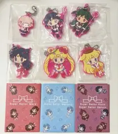 【最終値下げ】 セーラームーン サンリオ コラボ ラバーストラップ ステッカー