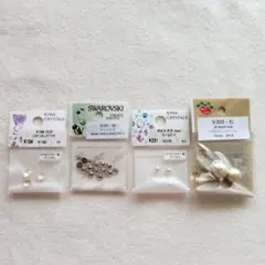 KIWA CRYSTALS、SWAROVSKI、パーツクラブ　パーツセット