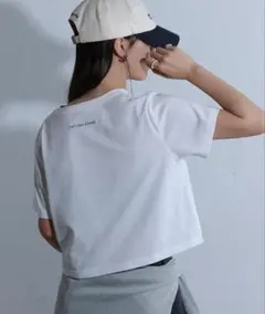 COLONY 2139　バックロゴ刺繍コンパクトTシャツ　トップス　半袖　F