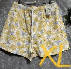UNIQLO/ユニクロ　ポール&ジョー　ラウンジショートパンツ　花柄　部屋着XL