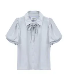 treatürself Rosechoker satin puff blouseのサムネイル