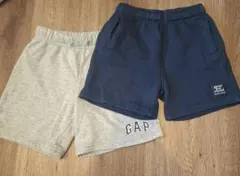 キッズ　半ズボン　2枚セット　ZARAキッズ116　GAP110