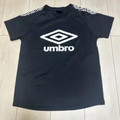 UMBRO キッズ 半袖Tシャツ メッシュ　軽やかブラック スポーツウェアのサムネイル