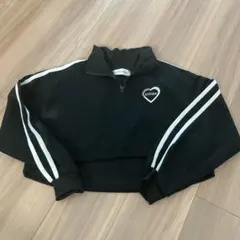 LilyChuu kitten ハート型ロゴ トレーナー