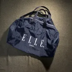 90s ELLE ナイロン ブラック ボストンバック