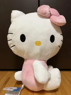 ハローキティ スーパーラージぬいぐるみ 平成ピンク