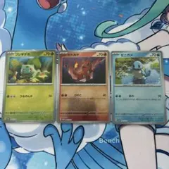 ポケモンカード　フシギダネ　ヒトカゲ　ゼニガメ　プロモ