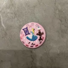 ディズニー刺繍缶バッジ／アリス