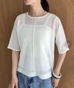 Doux archives 半袖　ニットアンサンブルのサムネイル