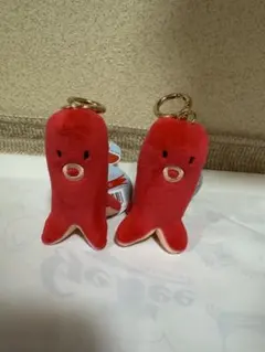 tmy様専用　タコさんウインナー　キーホルダー　ぶるぶる震える！　赤2個セット
