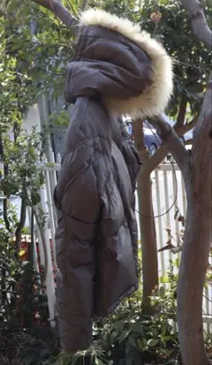 【極希少】Marithe Francois Girbaud モヒカンダウンL茶