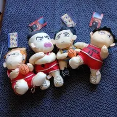 [お値下げ‼️です。]スラムダンク ぬいぐるみ マスコット 4体セット