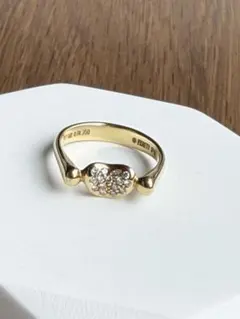 Tiffany 750(18K)ビーンダイヤリング9号 - メルカリ