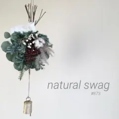 ユーカリ　コットンフラワー　ナンキンハゼ　コニファー　クリスマス　#873