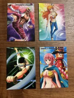 ONE PIECE ウエハースカード 4枚セット