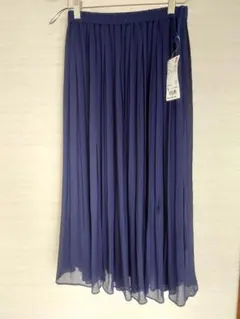 ■新品未使用 ユニクロ ハイウエスト シフォン プリーツスカート S