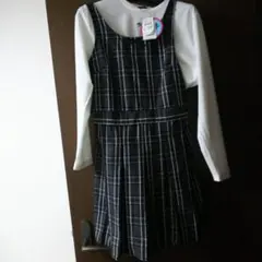 し*り様 チェック柄 ジャンパースカート 160cm以上