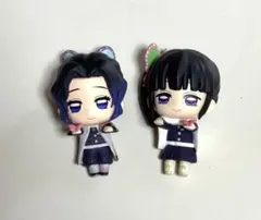 鬼滅の刃　ちょこっとひっかけフィギュアぷち 胡蝶しのぶ　栗花落カナヲ　ナムコ限定