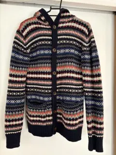 【BEAUTY&YOUTH】フード付きカーディガン M