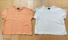100cm　ユナイテッドアローズ　グリーンレーベルリラクシング　半袖　２枚セットのサムネイル
