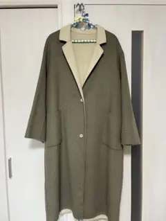 kastane リバーシブルチェスターコート