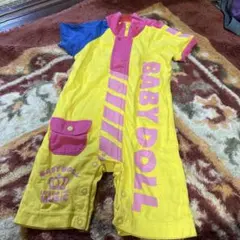 BABY DOLL カラフルロンパース 95cm未満