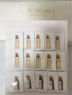 クレ・ド・ポーボーテ　サンプル15点　化粧水 10 日中用乳液 5 コトン18枚