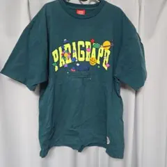 Paragraph P08 グラフィックTシャツ ティール