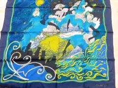 CELINE シルクスカーフ　イタリア製　大判