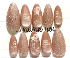 【接着テープ付き】春ネイル　マグネットネイル