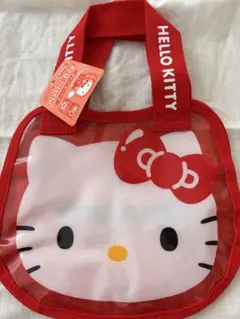 y*3様 ハローキティ ビニールバック 赤 - メルカリ