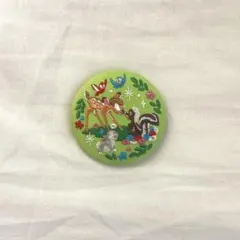Disney Characters 刺繍缶バッジビスケット2 【バンビ】