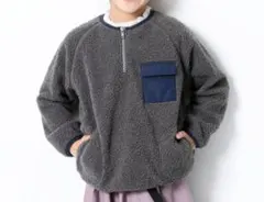 ボアビッグシルエットプルオーバー　サイズ140