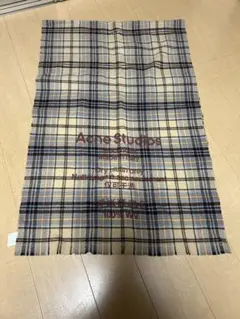 アクネAcne Studios チェック柄マフラー 220×70 cm